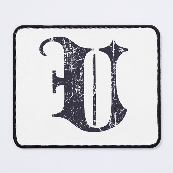Item preview, Dark Grunge Monogram Letter "U" Blackletter designed and sold by SunnyStreet.