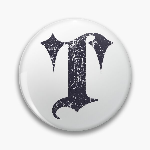 Item preview, Dark Grunge Monogram Letter "T" Blackletter designed and sold by SunnyStreet.