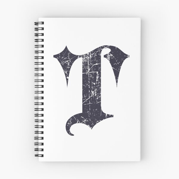 Item preview, Dark Grunge Monogram Letter "T" Blackletter designed and sold by SunnyStreet.