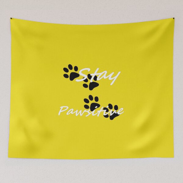 Item preview, Stay positive Pawsitive dog lover designed and sold by WW2nerd.