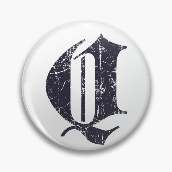 Item preview, Dark Grunge Monogram Letter "Q" Blackletter designed and sold by SunnyStreet.