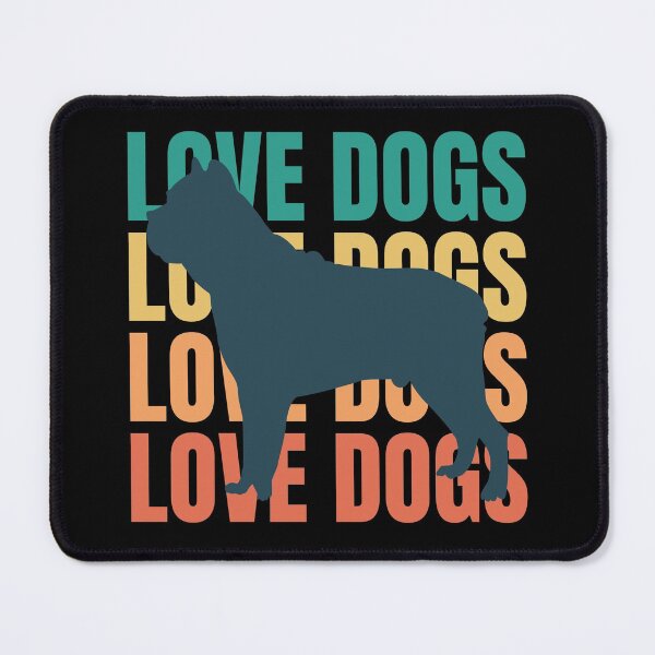 Item preview, Love Dogs - Retro Boxer Lover Owner Gift designed and sold by mayamay0.