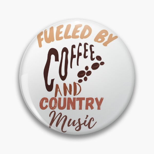 Item preview, Fueled By coffee and country music designed and sold by LUX2Boutique ★★★★★.