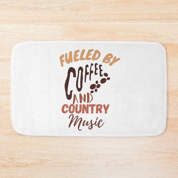Item preview, Fueled By coffee and country music designed and sold by LUX2Boutique ★★★★★.