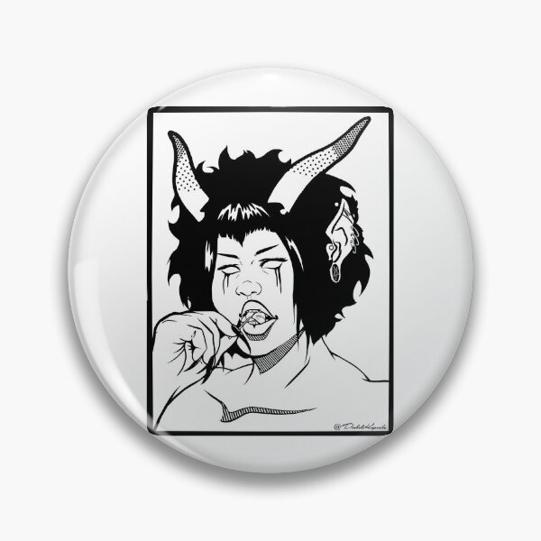 Item preview, Devilish Charm (black) designed and sold by DiaboliKupcake.