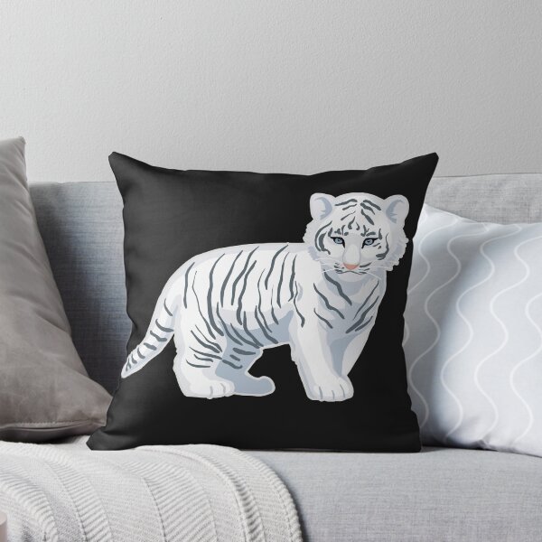 Item preview, White Baby Tiger, Chinese White Baby Tiger designed and sold by WanderTravels.