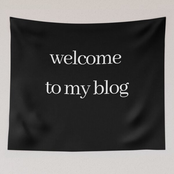 Item preview, Welcome To My Blog  designed and sold by Orchouk.