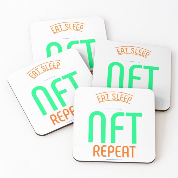 Item preview, Eat Sleep Nft Repeat designed and sold by diva-design.