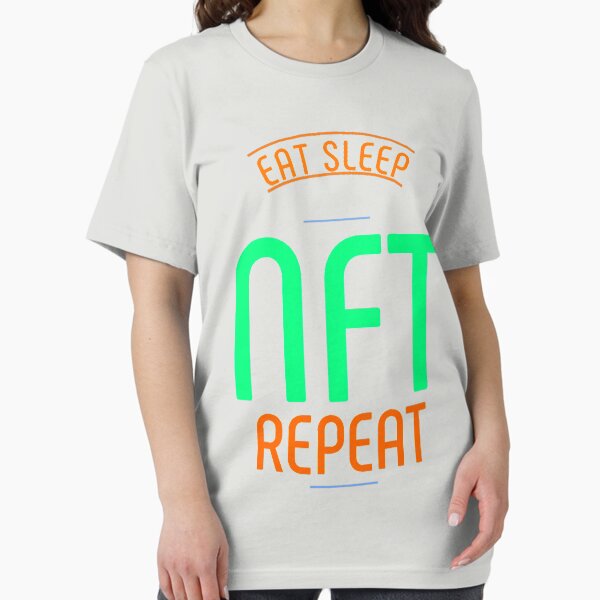 Item preview, Eat Sleep Nft Repeat designed and sold by diva-design.