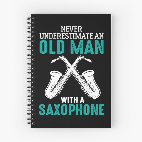 Item preview, Saxophonist Never Underestimate An Old Man With A Saxophone Funny designed and sold by Fleyshop.