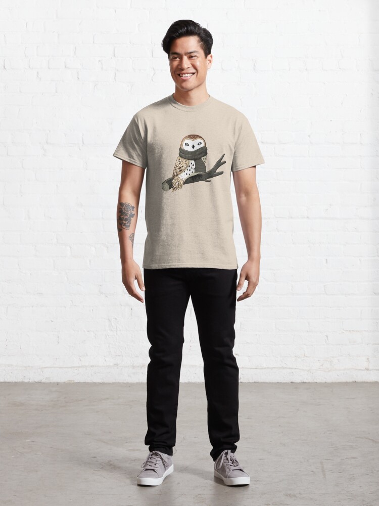 Alternate view of Winter Owl Classic T-Shirt