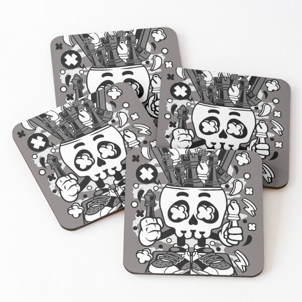 Item preview, Chess Skull Head designed and sold by SagesZ.