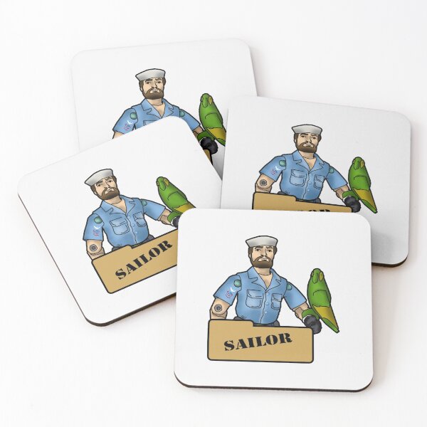 Item preview, The Quintessential Sailor and his Polly| Perfect Gift designed and sold by jihamica.