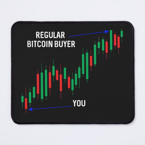 Item preview,  Funny Bitcoin Candlestick Charts Gift for Crypto Trader  designed and sold by ProtonProject.