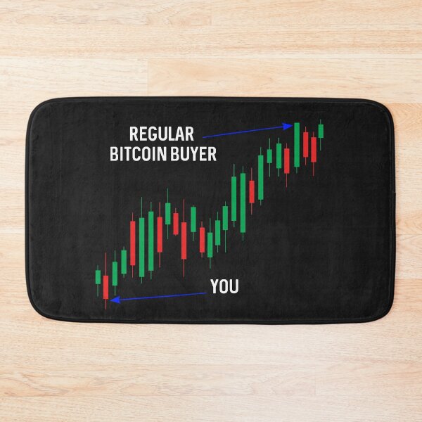 Item preview,  Funny Bitcoin Candlestick Charts Gift for Crypto Trader  designed and sold by ProtonProject.