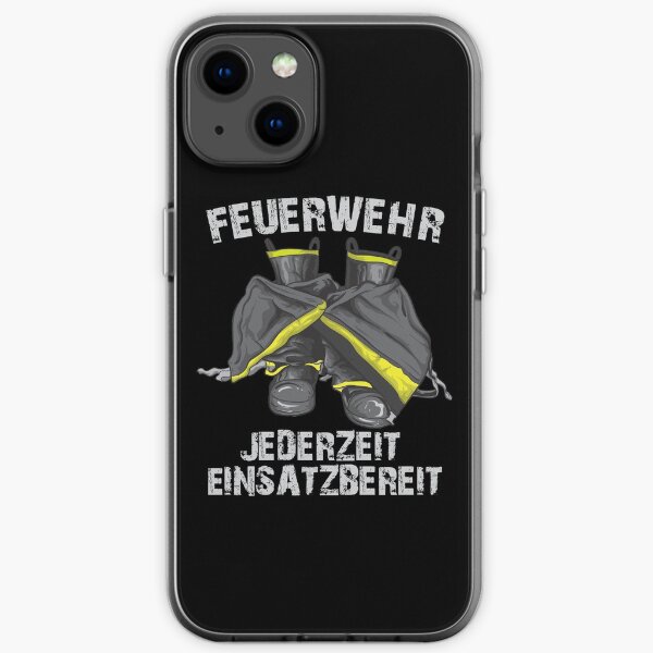 Feuerwehr - Jederzeit einsatzbereit iPhone Flexible Hülle