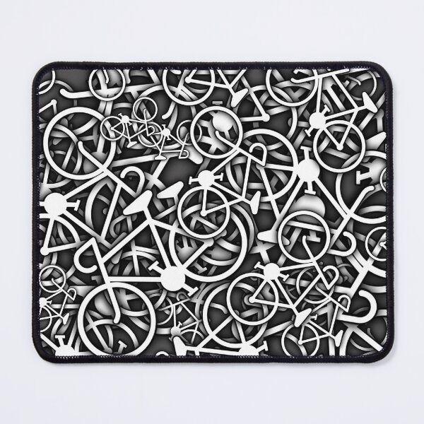 Item preview, Tangled Up in Bikes 3 - Grey designed and sold by Ra12.