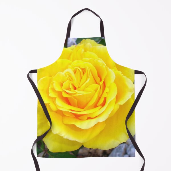Item preview, Golden Yellow Rose with Garden Background designed and sold by taiche.