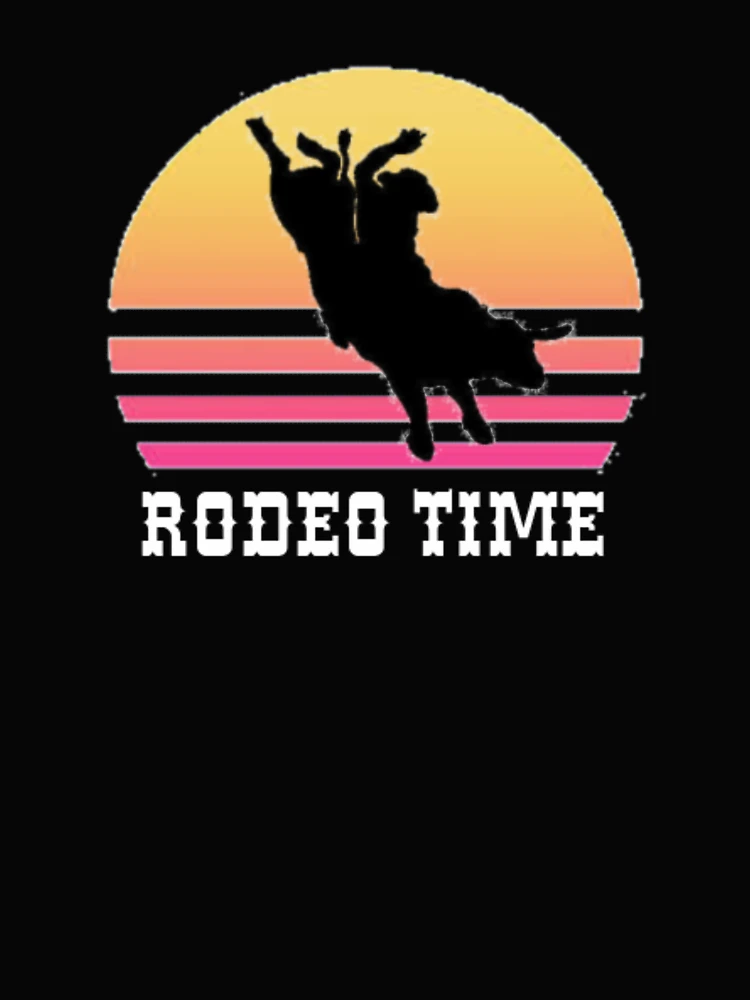 Thumbnail 4 of 4, Boxy T-Shirt, Bull Riding, Rodeo Time designed and sold by Thomas Pinnell.