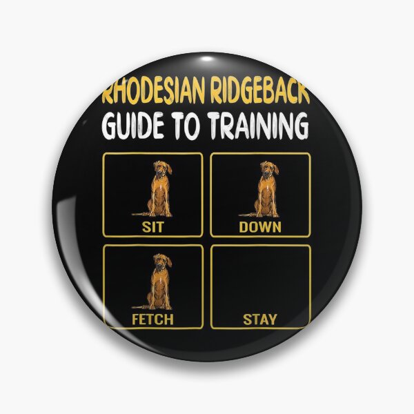 Item preview, Funny Rhodesian Ridgeback Guide To Training Dog Lover T-Shirt designed and sold by shop   luisant.