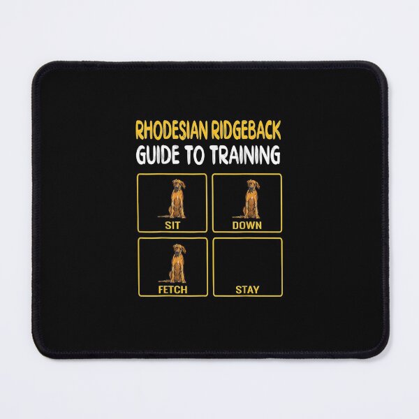 Item preview, Funny Rhodesian Ridgeback Guide To Training Dog Lover T-Shirt designed and sold by shop luisant.