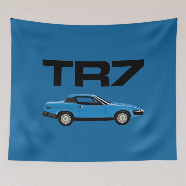 Item preview, Triumph TR7 Profile - PAGEANT BLUE designed and sold by CellularSong.