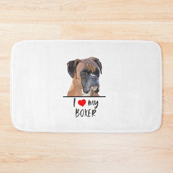 Item preview, I love my Boxer designed and sold by Hollyroseart.