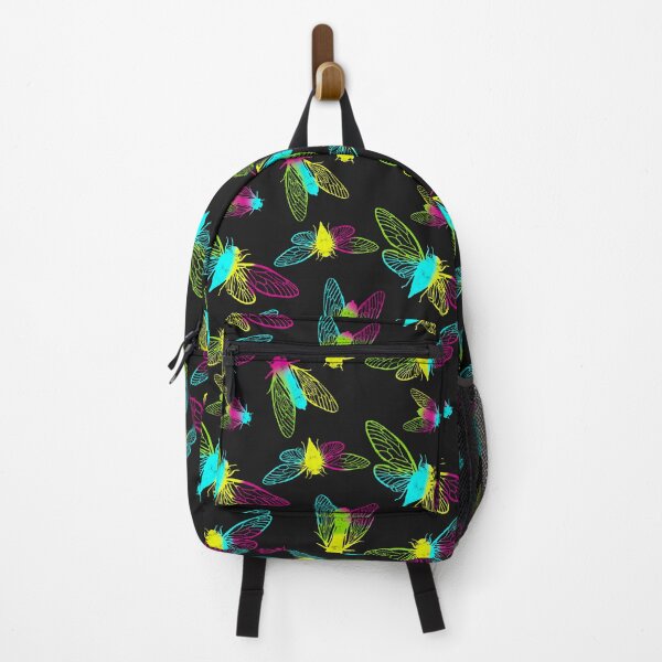 Item preview, Neon Cicadas - Crazy bugs designed and sold by CarolFreire.