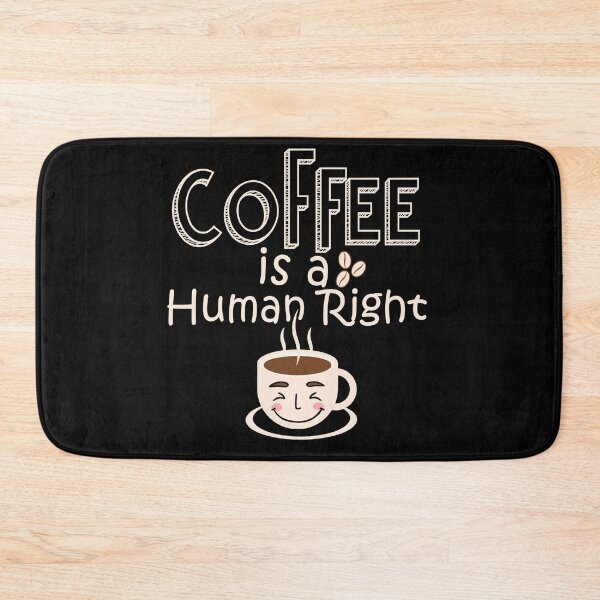 Item preview, Coffee is a human right designed and sold by CoolArtByMboya.