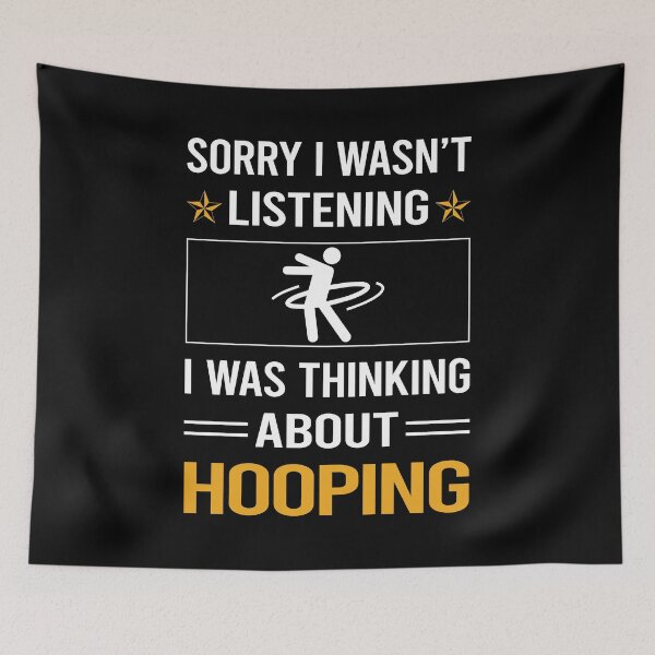 Item preview, Funny Listening Hooping Hoop Hooper designed and sold by RandalDavis.