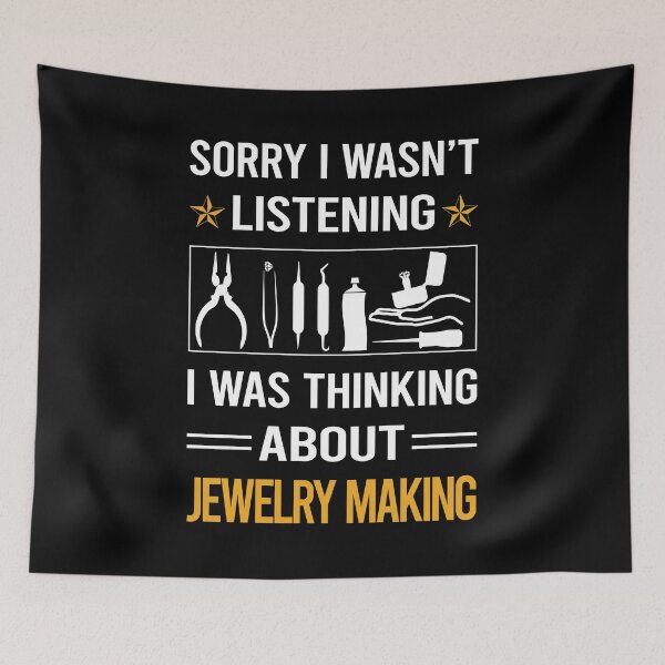 Item preview, Funny Listening Jewelry Jewellery Making Jeweler designed and sold by RandalDavis.
