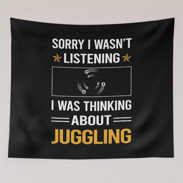 Item preview, Funny Listening Juggling Juggle Juggler designed and sold by RandalDavis.