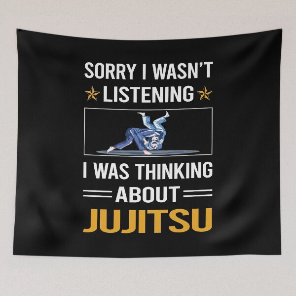 Item preview, Funny Listening Jujitsu Ju Jitsu Jiujitsu Jiu Jitsu BJJ designed and sold by RandalDavis.