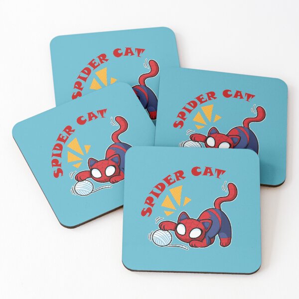Item preview, spider cat playing with wool designed and sold by TiltGraphicss.