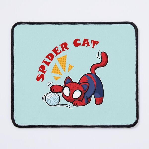 Item preview, spider cat playing with wool designed and sold by TiltGraphicss.