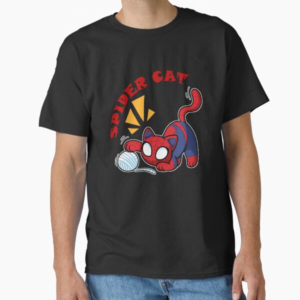 Item preview, spider cat playing with wool designed and sold by TiltGraphicss.