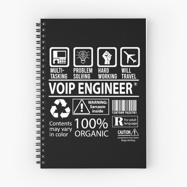 Item preview, Voip Engineer T Shirt - MultiTasking Certified Job Gift Item Tee designed and sold by oslandefren.