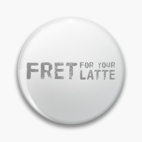 Item preview, Fret for your Latte (Grey) designed and sold by UnicornPeeps.
