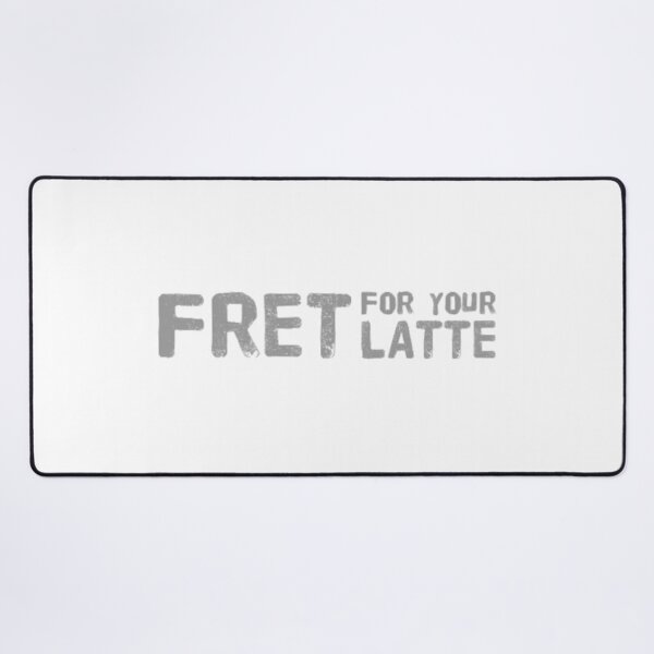 Item preview, Fret for your Latte (Grey) designed and sold by UnicornPeeps.