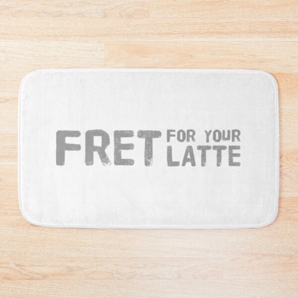 Item preview, Fret for your Latte (Grey) designed and sold by UnicornPeeps.