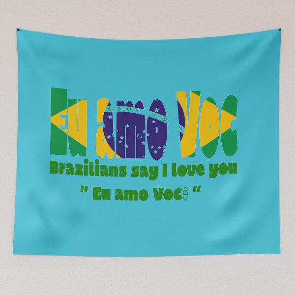 Item preview, Brazilians say I love you  " Eu amo Você " designed and sold by mostheristore.
