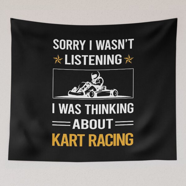 Item preview, Funny Listening Kart Racing designed and sold by RandalDavis.