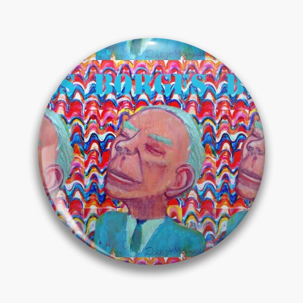 Item preview, Borges designed and sold by Diego Manuel Rodriguez.