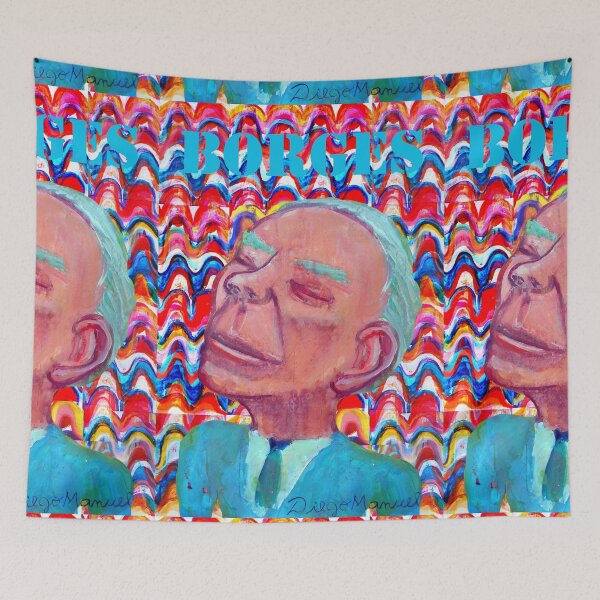 Item preview, Borges designed and sold by Diego Manuel Rodriguez.