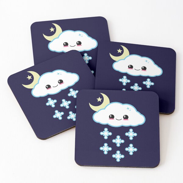 Item preview, Kawaii Snow Cloud designed and sold by sasyall.
