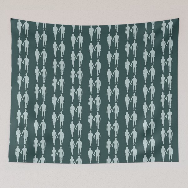 Item preview, Couple in love walking holding hands designed and sold by ReachForArt.