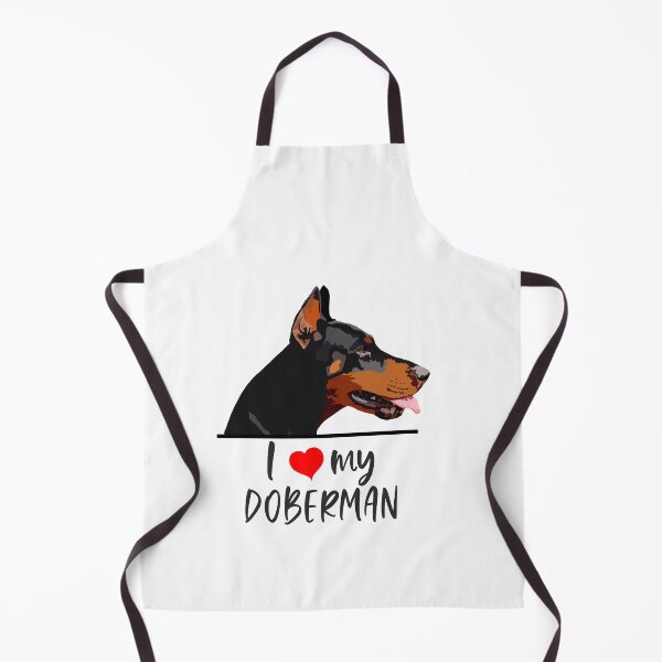 Artikelvorschau, Ich liebe meinen Dobermann entworfen und verkauft von Hollyroseart.