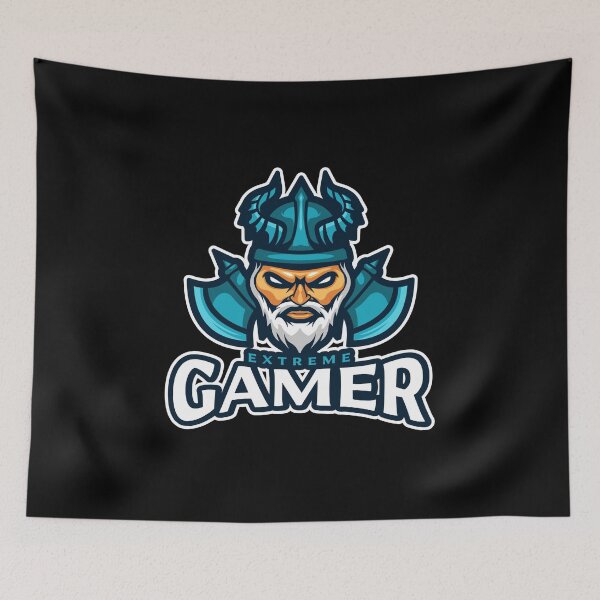 Item preview, Extreme Gamer with An Ancient Viking designed and sold by PRIVARSHU.