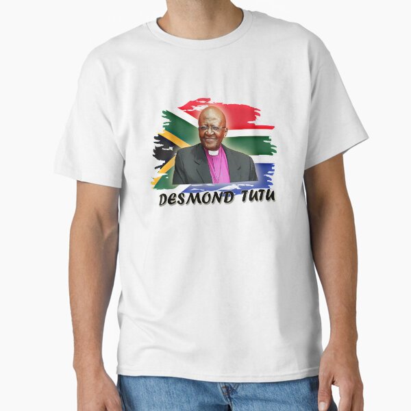 Artikel-Vorschau von Desmond Tutu, südafrikanisches Flaggendesign, designt und verkauft von ObviousArts.