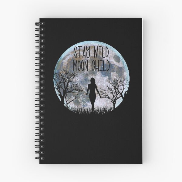 Item preview, Stay Wild Moon Child Boho Peace Hippie Gift Moon Child Gear designed and sold by DynamicDesign.